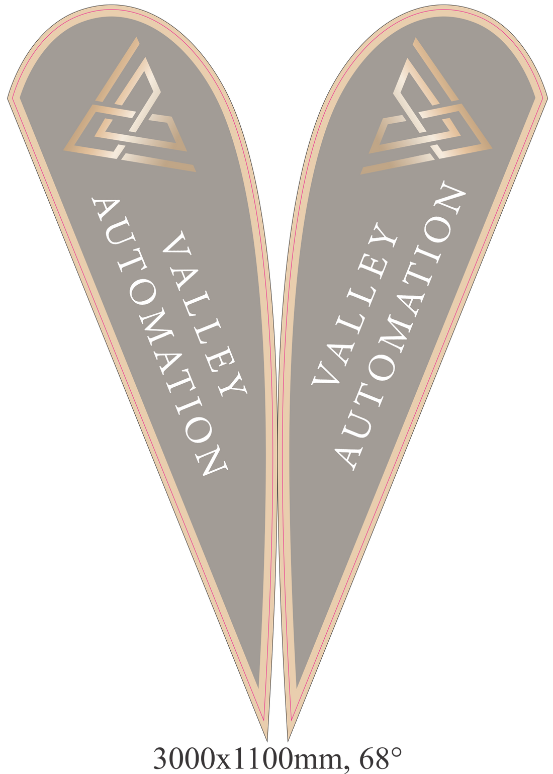 feather banners and custom feather flags for KIA car yards, automotive promotions, and dealership advertising Sydney Melbourne