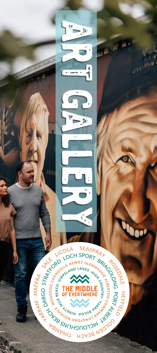 feather banners guiding visitors from car park to information desk