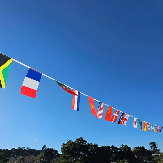 world cup bunting, teardrop flags sydney, teardrop banners sydney