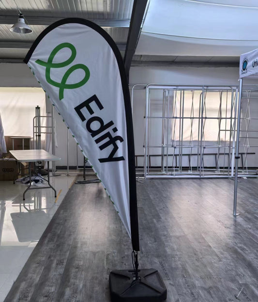 How Teardrop Banners Can Elevate Your Retail Business: A Case Study with Edify Energy
