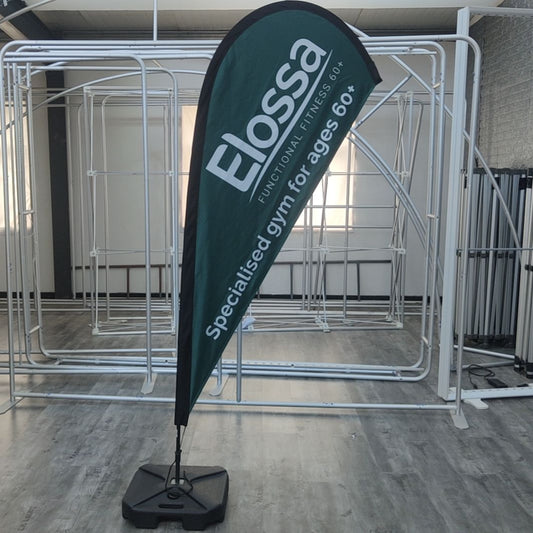 How Teardrop Banners Can Boost Your Recreational Center or Fitness Gym