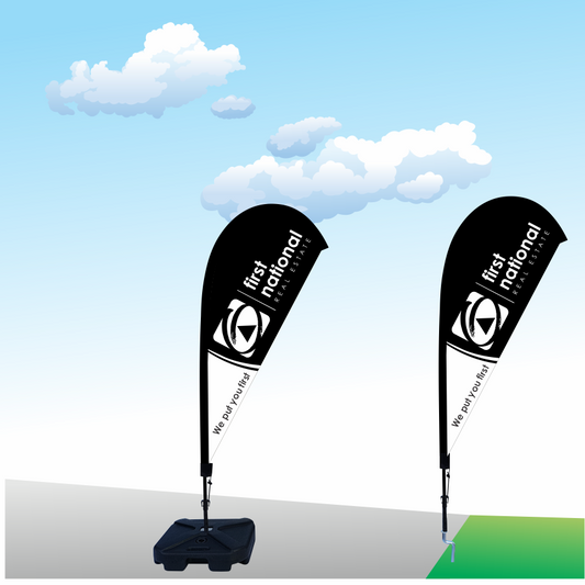 How to Use Custom Teardrop Banners to Promote Your Business