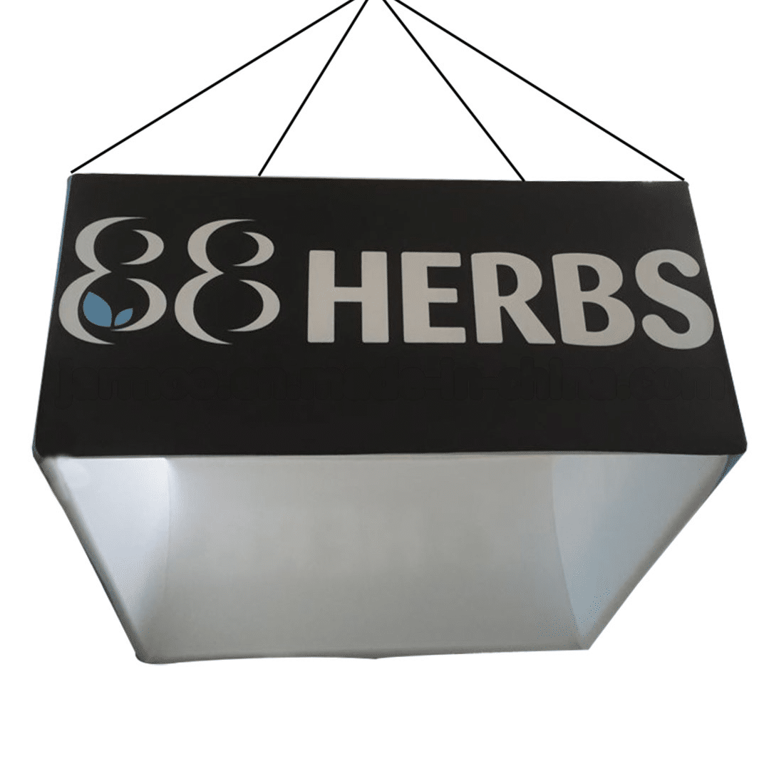 Replacement of Overhead Hanging Banners - Square Shape