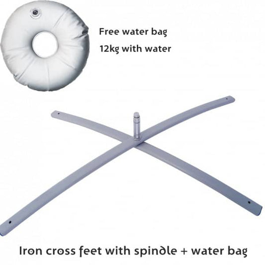 Heavy-duty Cross Base with Water Bag