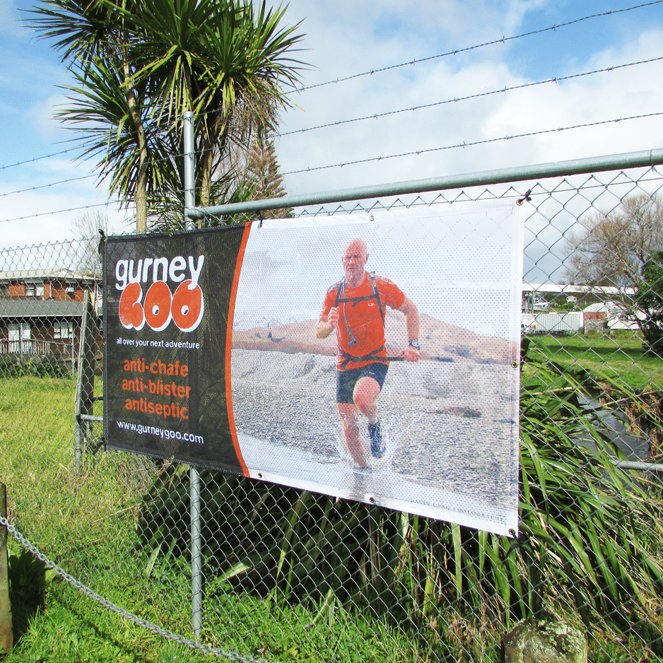 Custom Fabric Mesh Banner