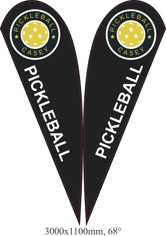 Teardrop Banners & Custom Flags for Sports Events in Sydney, Melbourne & Australia