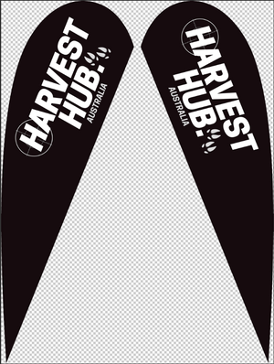 Stand Out at Food Markets with Custom Flags, Feather Banners & Teardrop Banners