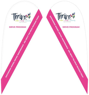 How to Use Teardrop Banners and Custom Flags to Support Diversity and Community Causes