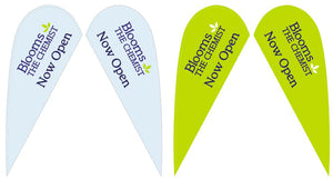 How Blooms The Chemist Uses Teardrop Banners to Maximise Store Visibility in Australia