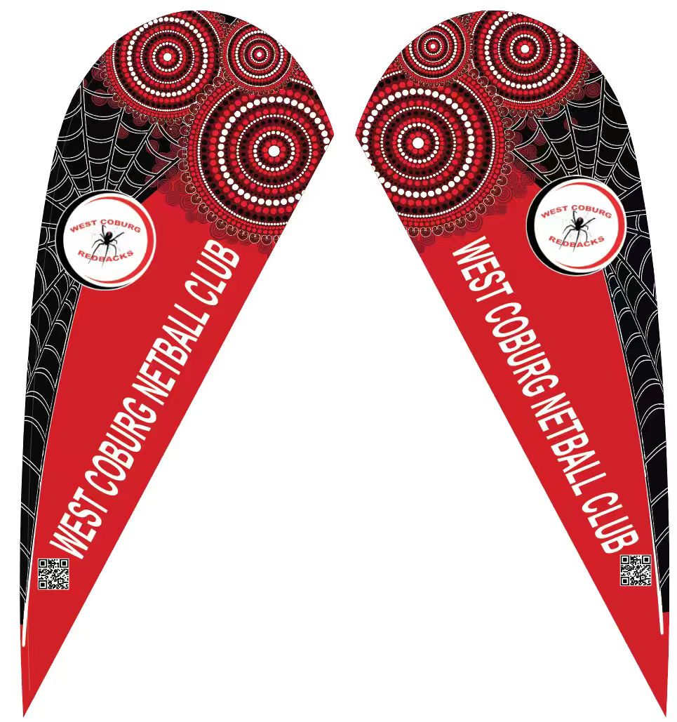 Club Flags Design How Sports Clubs Use Teardrop Banners and Custom Flags to Promote Even ...