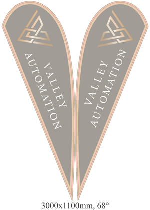 Teardrop Banners and Custom Flags for Automotive Advertising in Australia