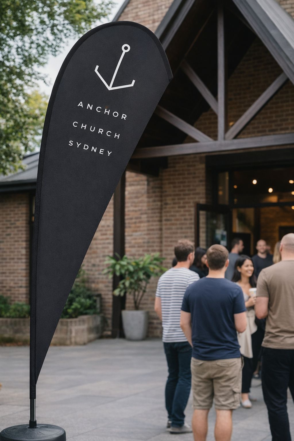 correct image selection for teardrop banners and flag banners