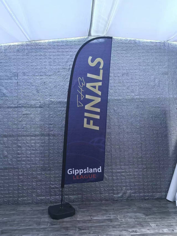 How Gippsland League Used Custom Teardrop Banners to Elevate Their Events