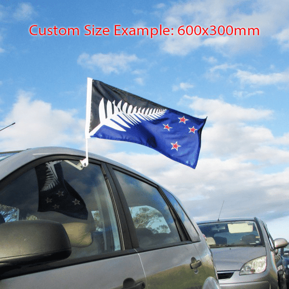 Custom Car Window Flags