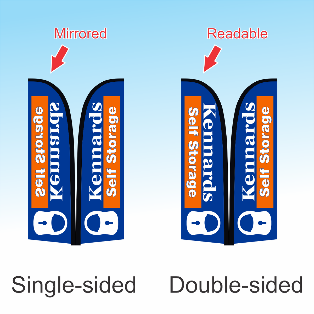 Feather Banner Only Teardrop Banner Flags Teardropbannerflags Au