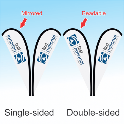 Teardrop Banner Only